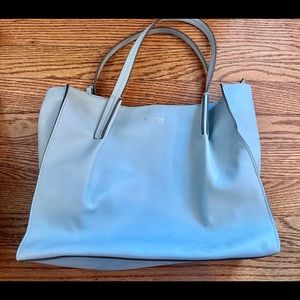 Keneth Cole Reaction light blue purse